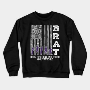 Purple Up For Military Kids - Month of the Military Child 2023 Crewneck Sweatshirt